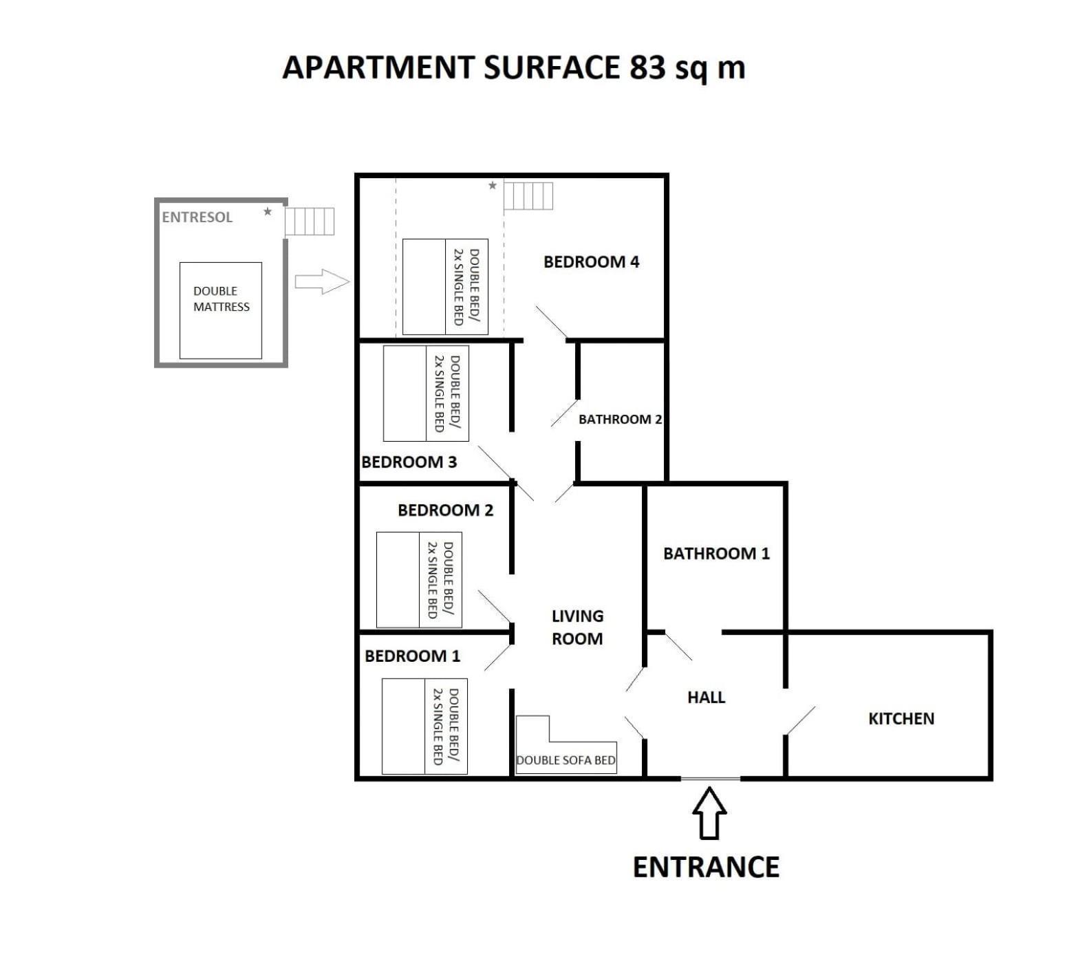 Ground Floor Family Apartment Krasków Εξωτερικό φωτογραφία